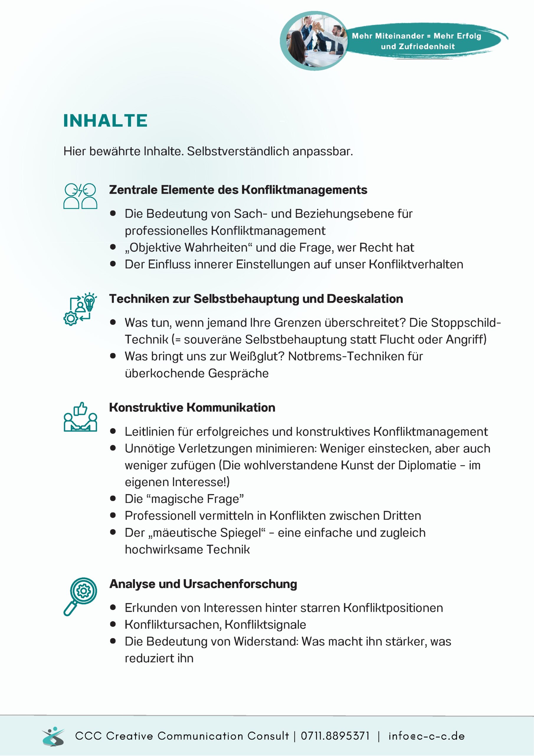 Bild: Inhalte
